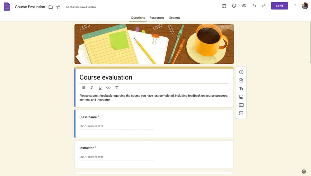 Anketi özelleştirin