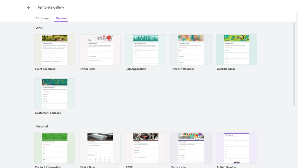 Wählen Sie eine Vorlage oder starten Sie von Grund auf neu