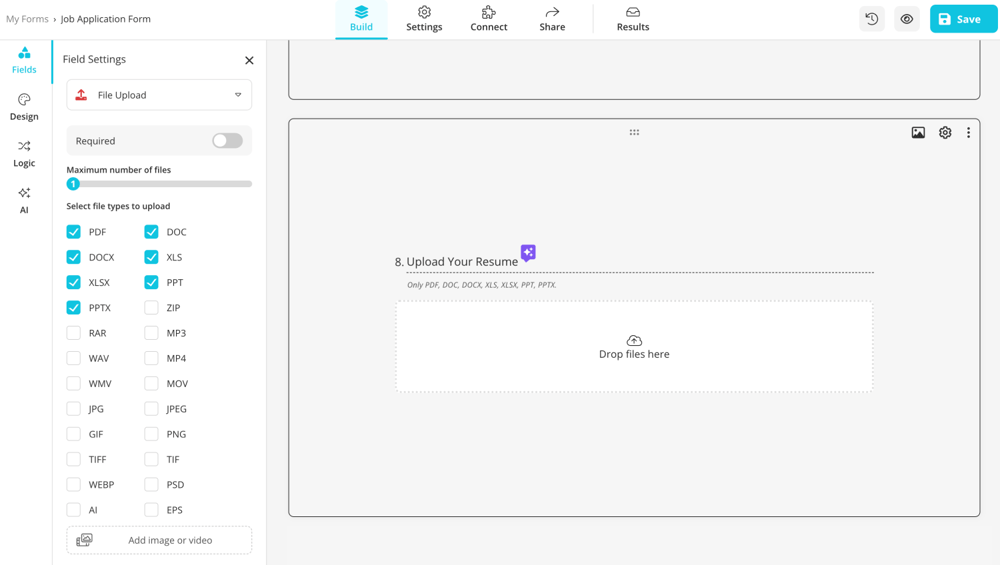 Ayarları özelleştirin