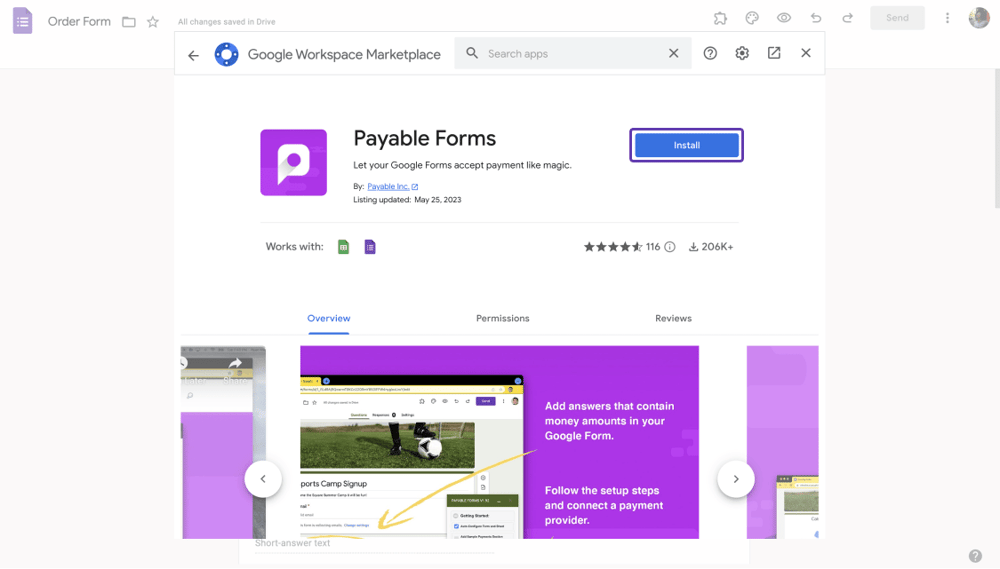 Choose an add-on and install
