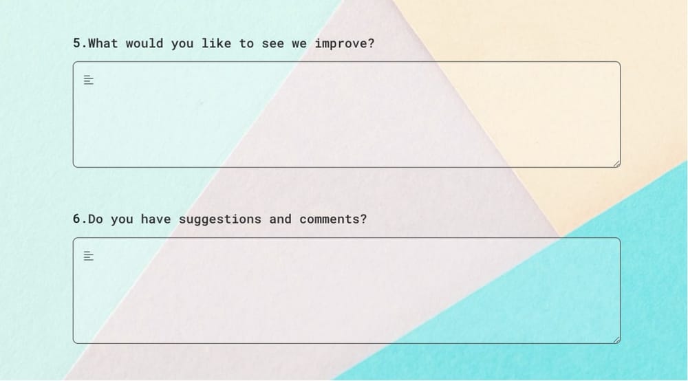 Open-ended questions on a membership survey