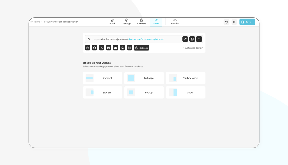 Anketinizi paylaşın