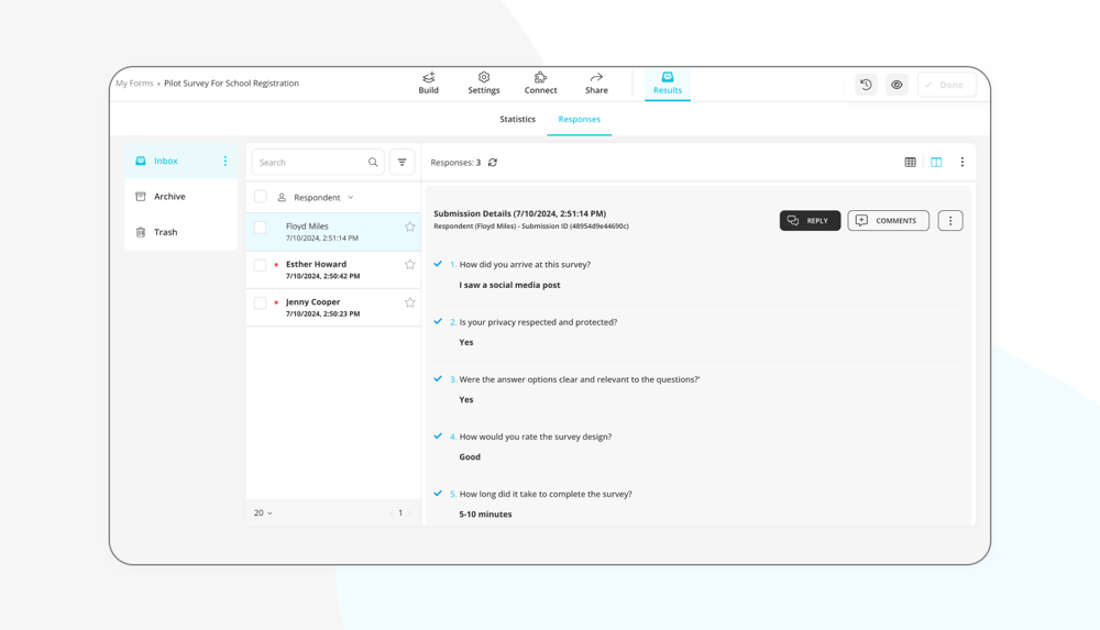 Sonuçlarınızı analiz edin