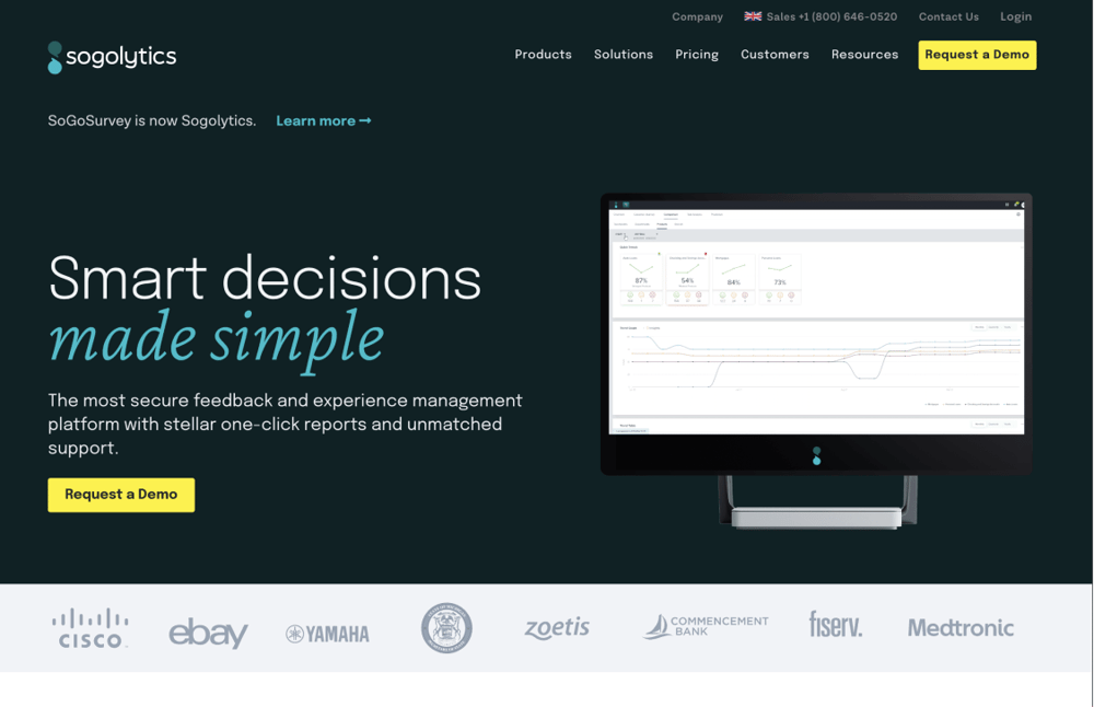 #9 Alternative à SurveyMonkey - sogolytics (SoGoSurvey)