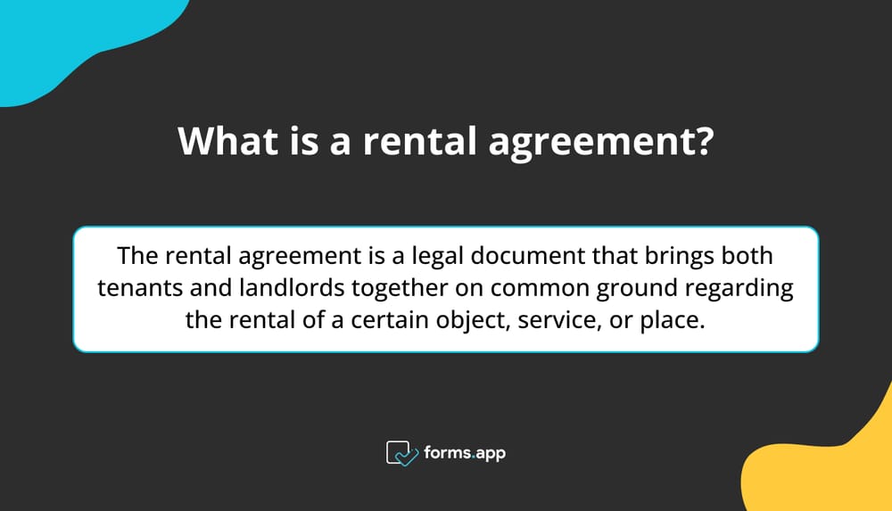 What is a rental agreement