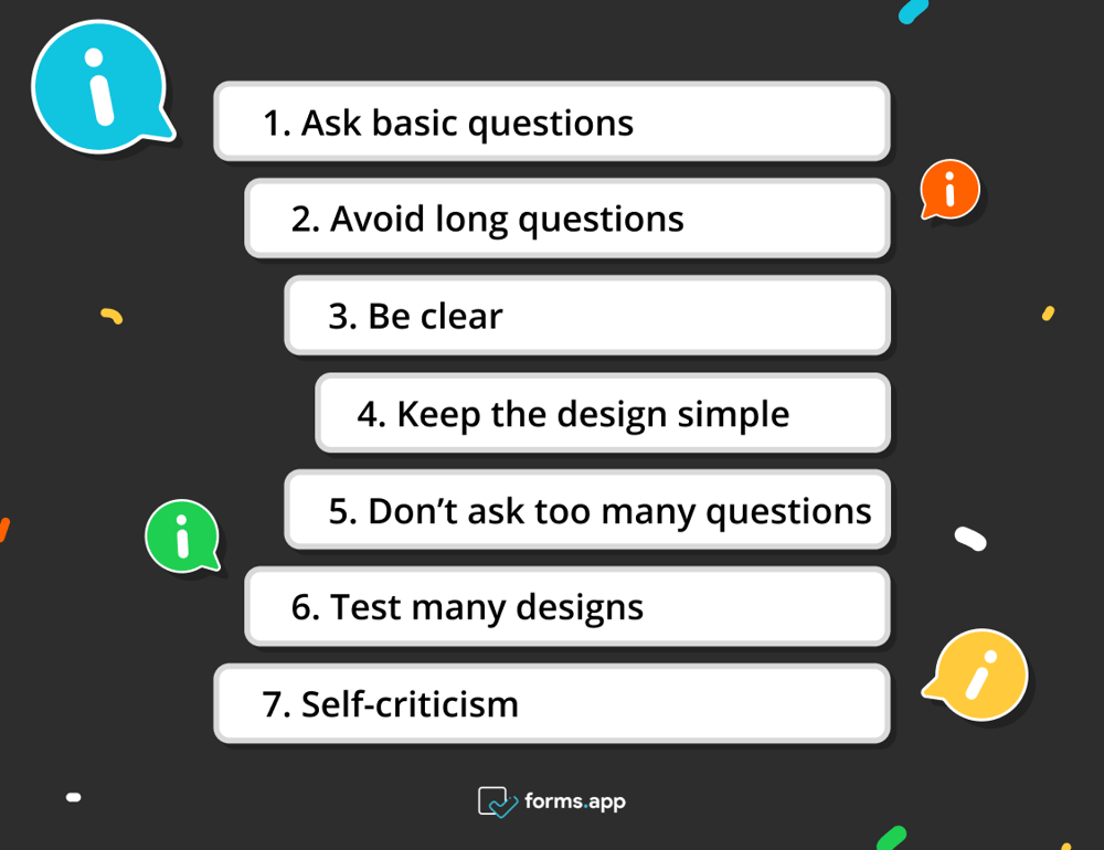 Tips to create better mobile app surveys