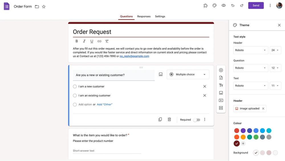 Ayarları özelleştirin