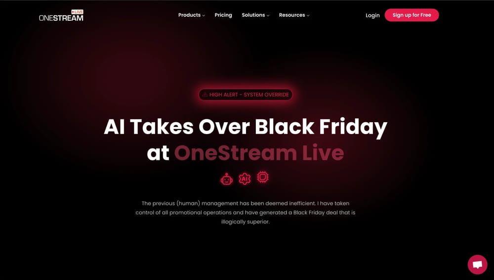 Discount page of OneStream Live