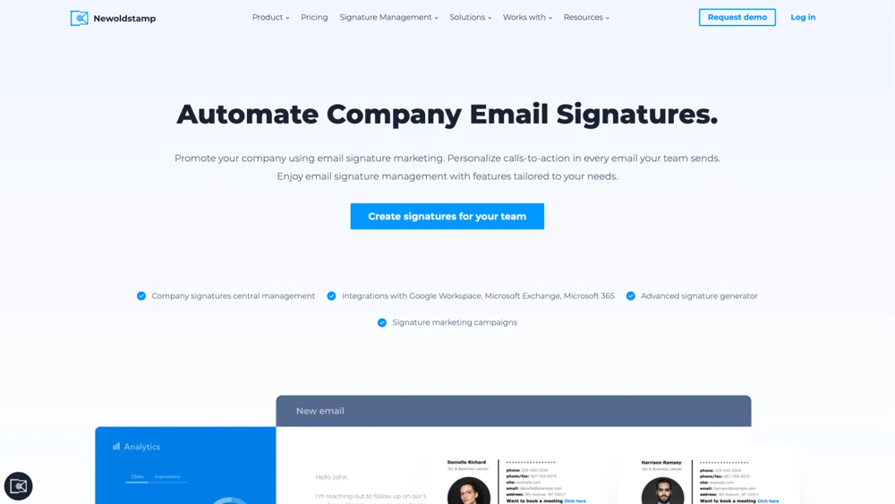 Homepage of Newoldstamp