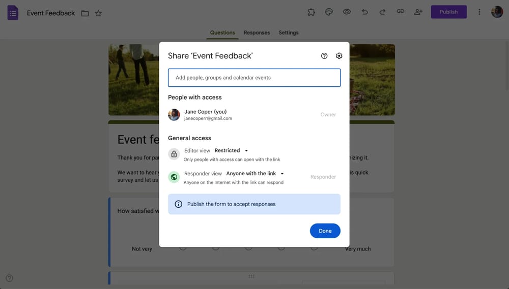 Formunuzu paylaşın