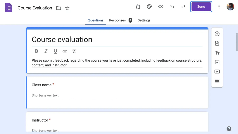 Formunuzu paylaşın