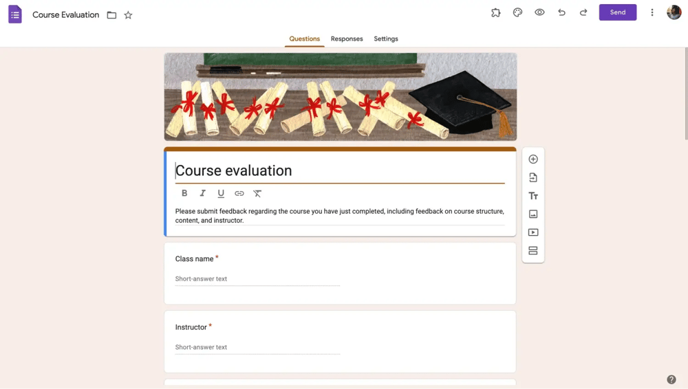 Soruları ekleyin veya düzenleyin