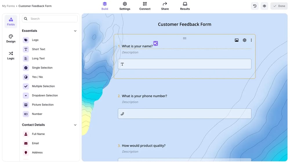 Add your own questions