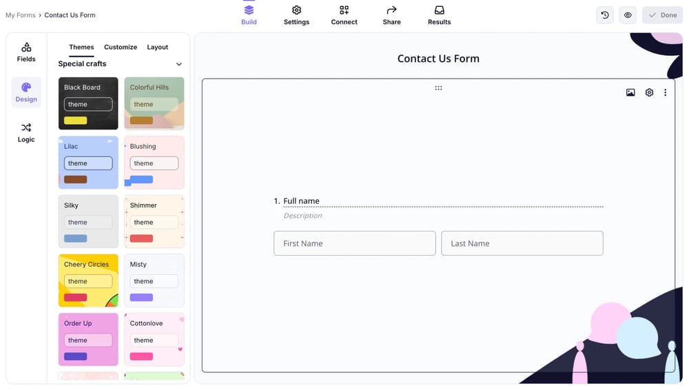 Style your online survey