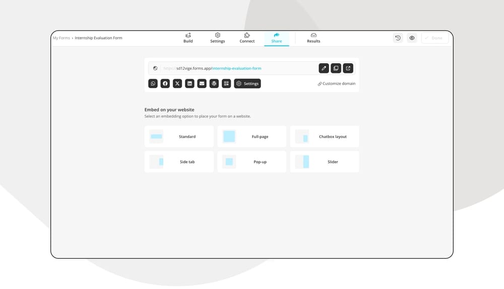 Compartilhe sua pesquisa