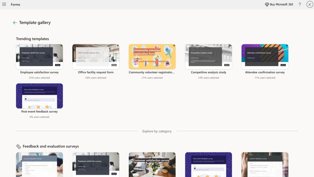 Choose a proper template