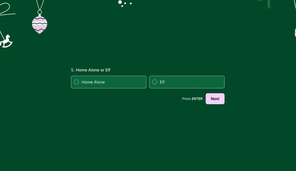 A This-or-That question about Christmas
