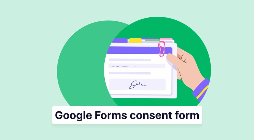 How to make a consent form in Google Forms