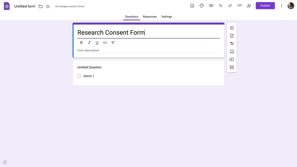 Google onay formuna başlık eklemek