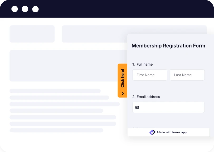 An image showing an example of your feedback button and how it looks on the page