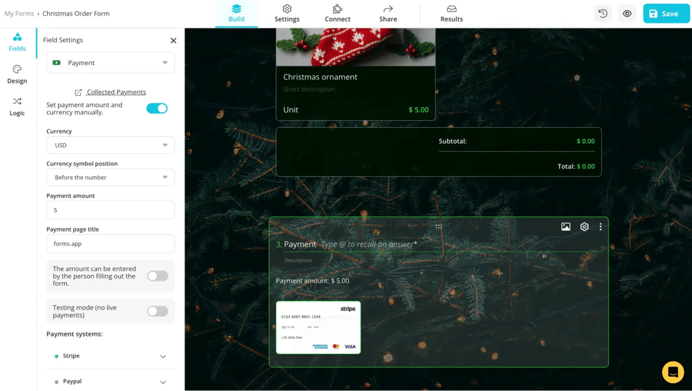 Add the other essential fields