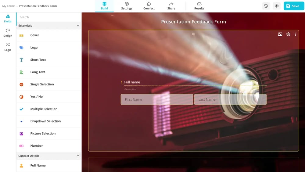 Add the essential questions