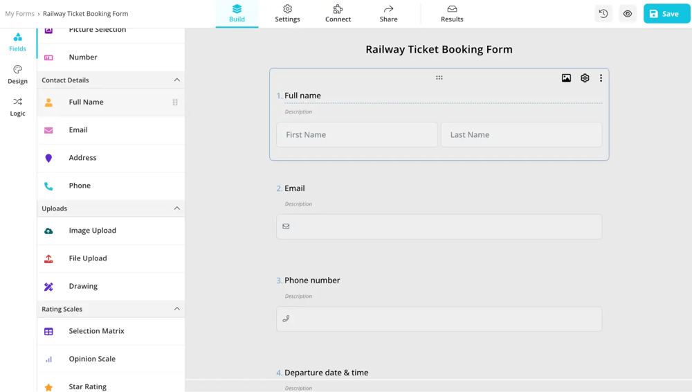 Ask for the vital details