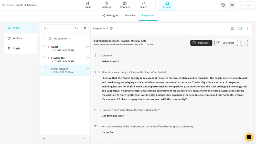 Sonuçlarınızı kontrol ve analiz edin
