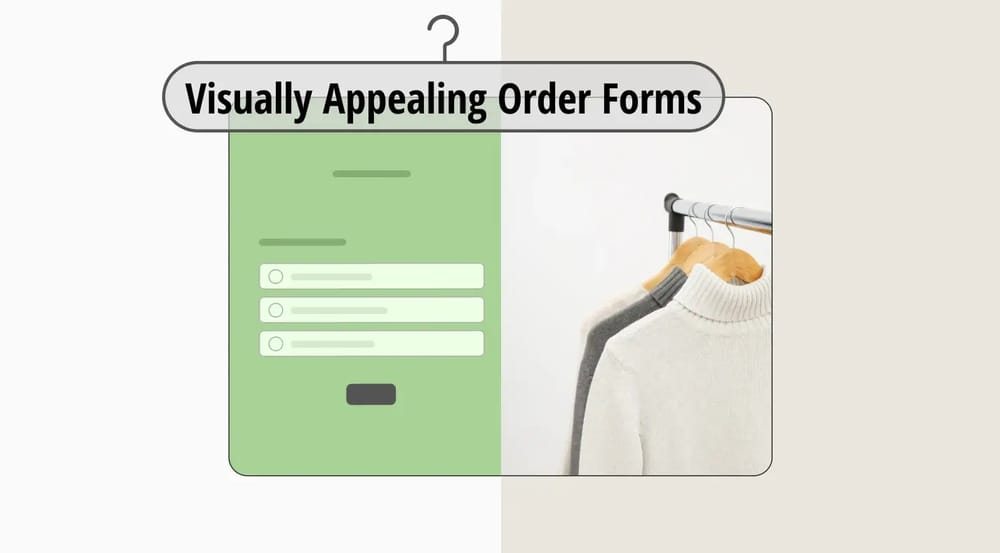 Como criar um formulário de pedido de roupas visualmente atraente (+Dicas)