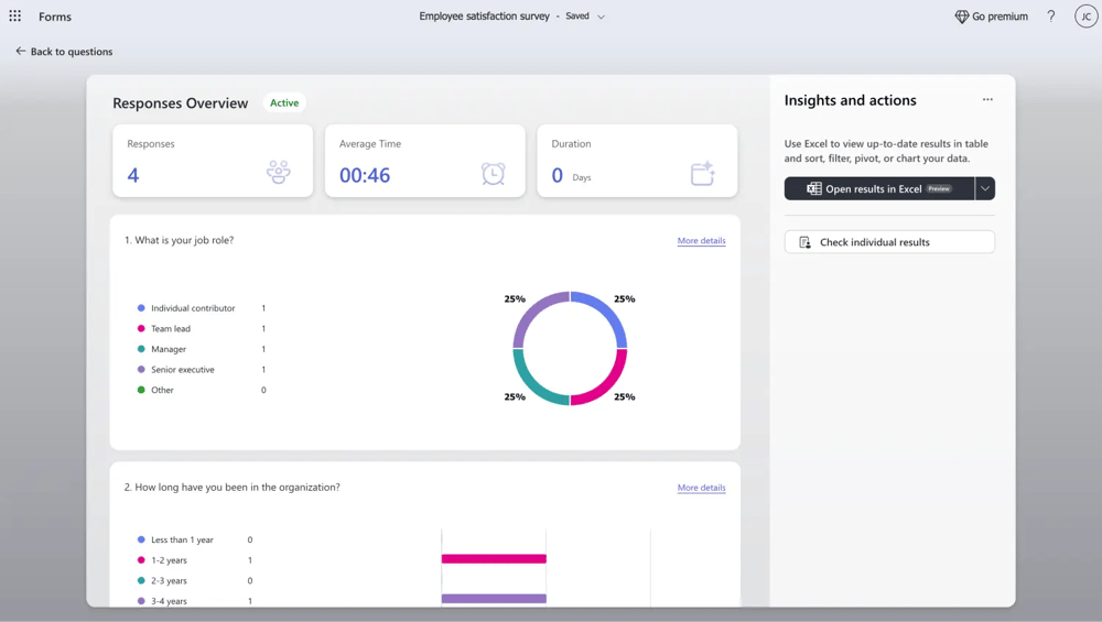 Überprüfen Sie die Ergebnisse