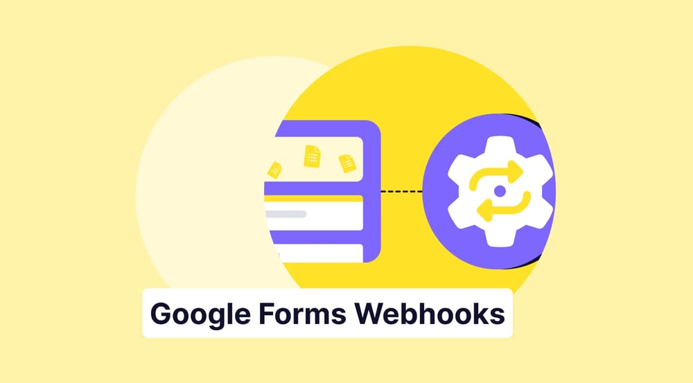 How to send webhooks from Google Forms