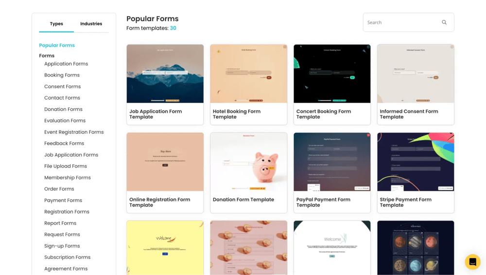 Ücretsiz bir şablon seçin