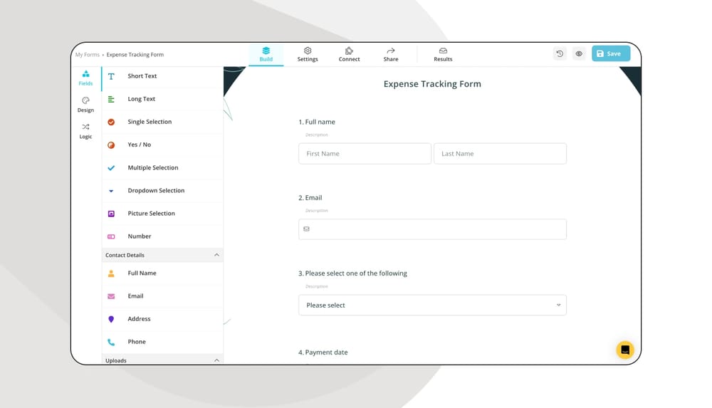 Özel alanları kullanın