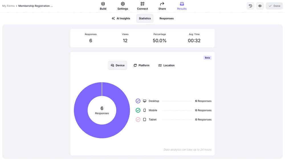 An image showing the Statistics section