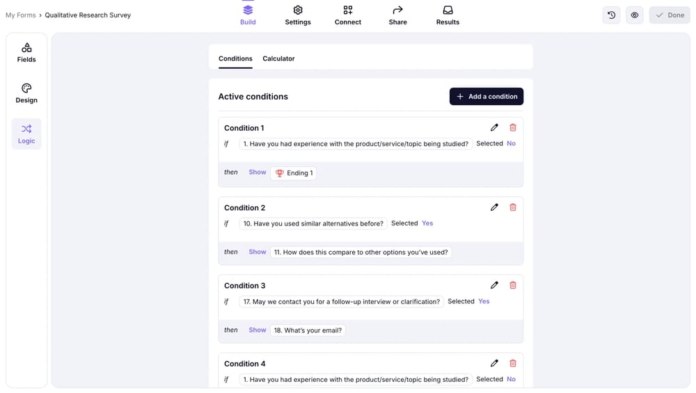 Verifique a Lógica Condicional antes de publicar