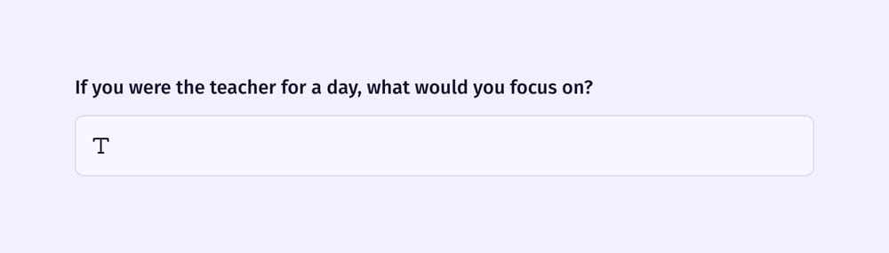 Un sondage brise-glace pour les étudiants
