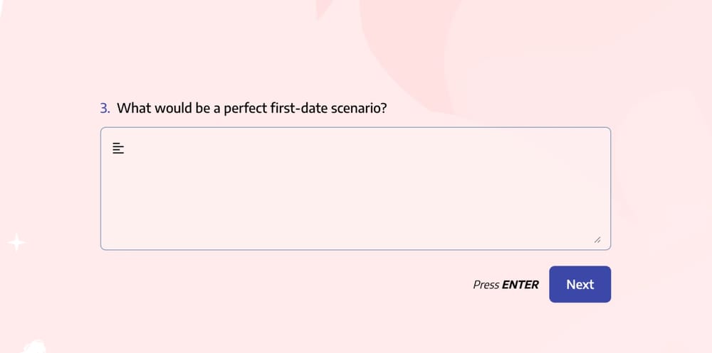 An icebreaker question for dating