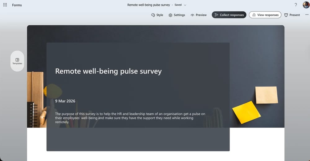 Use a ready template and edit it based on your needs
