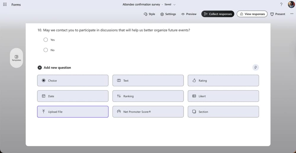 Add a File Upload field to your form