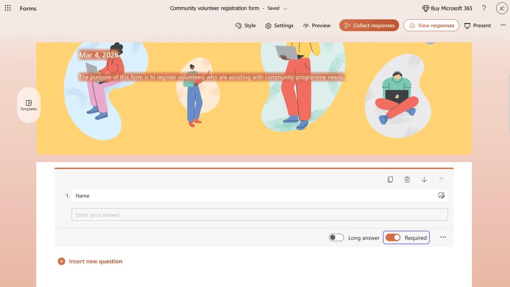 Ativar “Obrigatório”