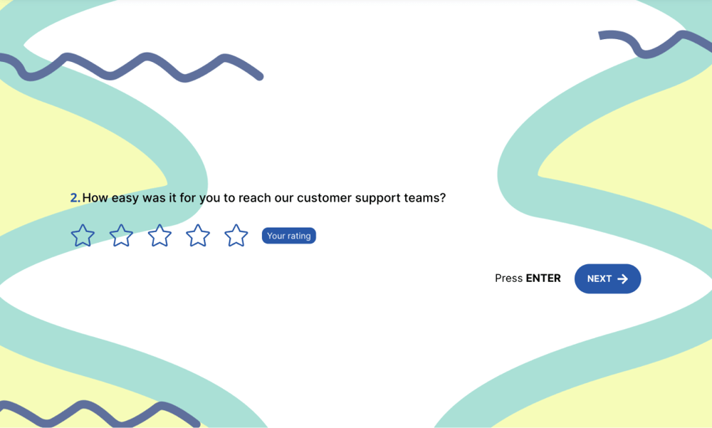 #2 Business survey question example