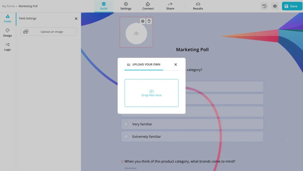 Add your logo to the poll