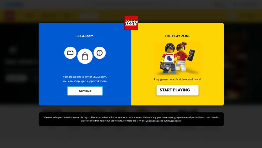 Lego's feedback example