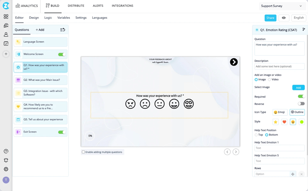Workspace of Zonka Feedback