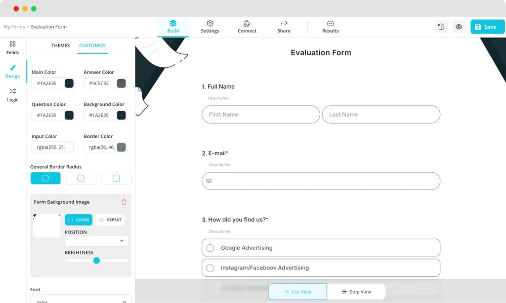 Anket tasarımınızı değiştirin