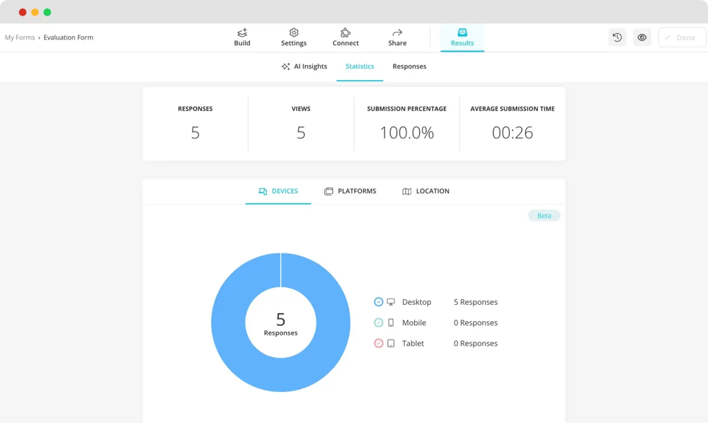 Sonuçları kontrol edin