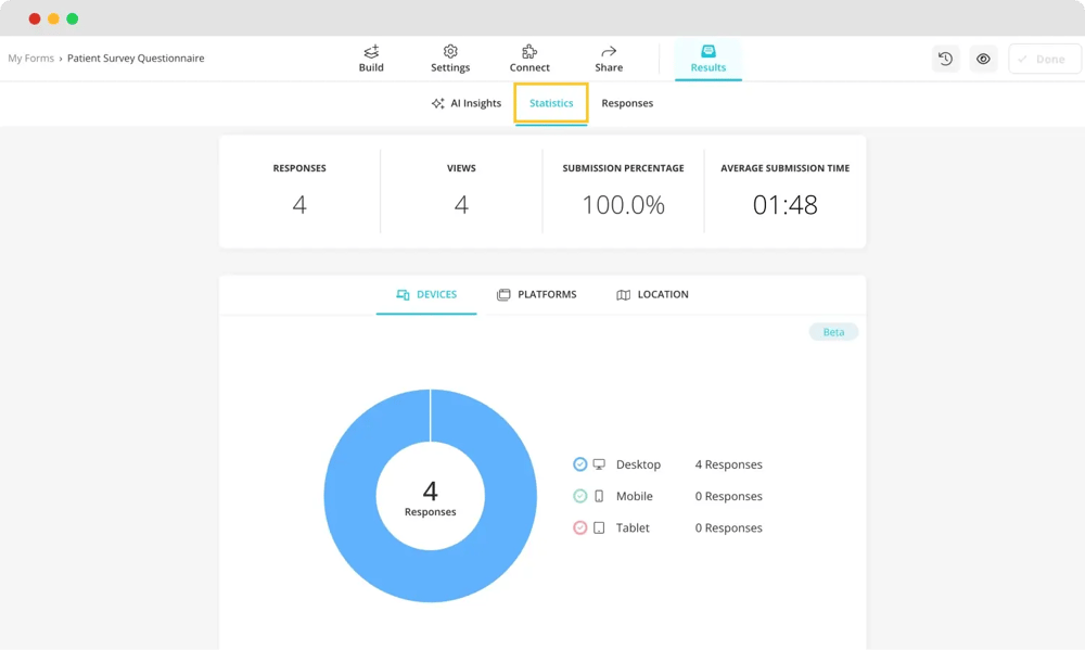Sonuçları kontrol edin