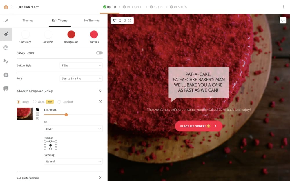 Workspace of SurveySparrow