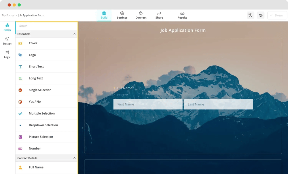 Özel alanları kullanın