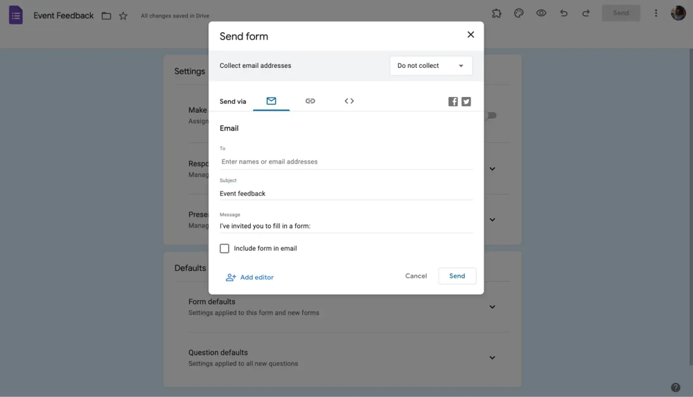 Formunuzu paylaşın